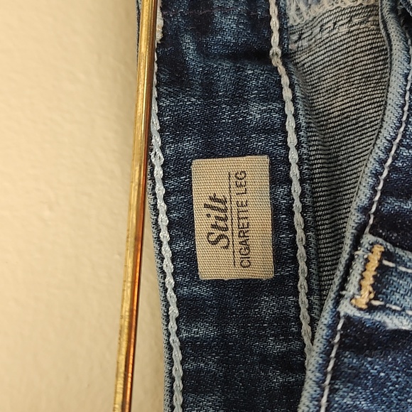 🔥HP🔥AG The Stilt Cigarette Leg Jeans Size 25 Women's Adriano Goldschmied - Picture 7 of 11